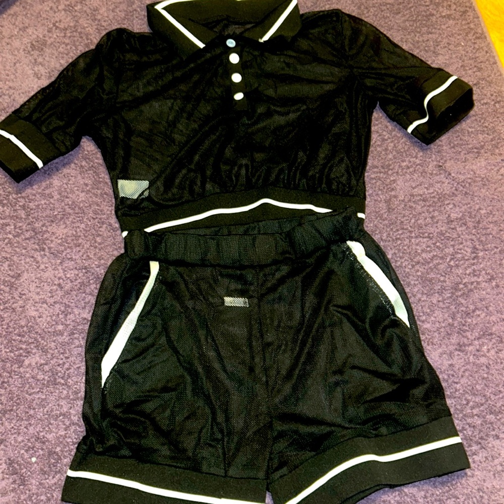 Great for the beach 2 for $25 NWT bundle  2 pc sheer short set only $15 for 1